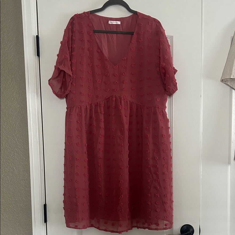 Mauve Midi Dress